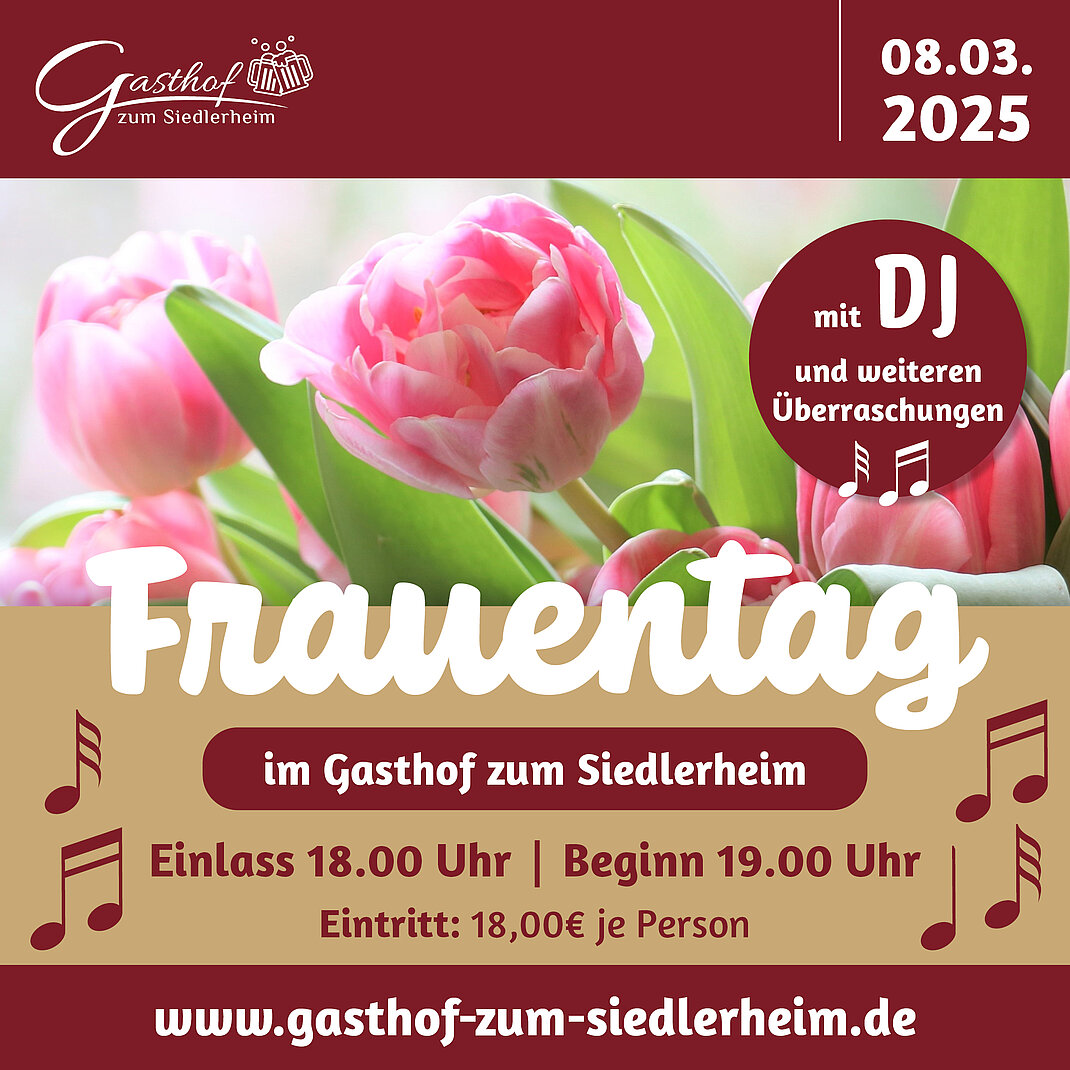 Frauentagsparty im Gasthof zum Siedlerheim