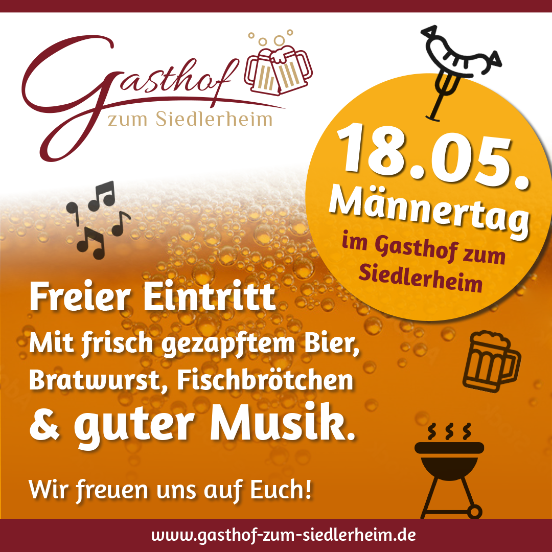 Männertag 2023 Gasthof zum Siedlerheim